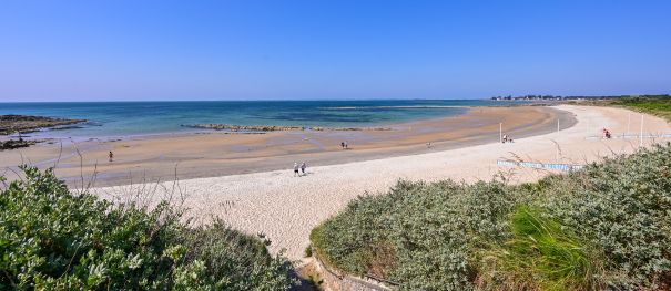 plage kervillen - la trinite sur mer